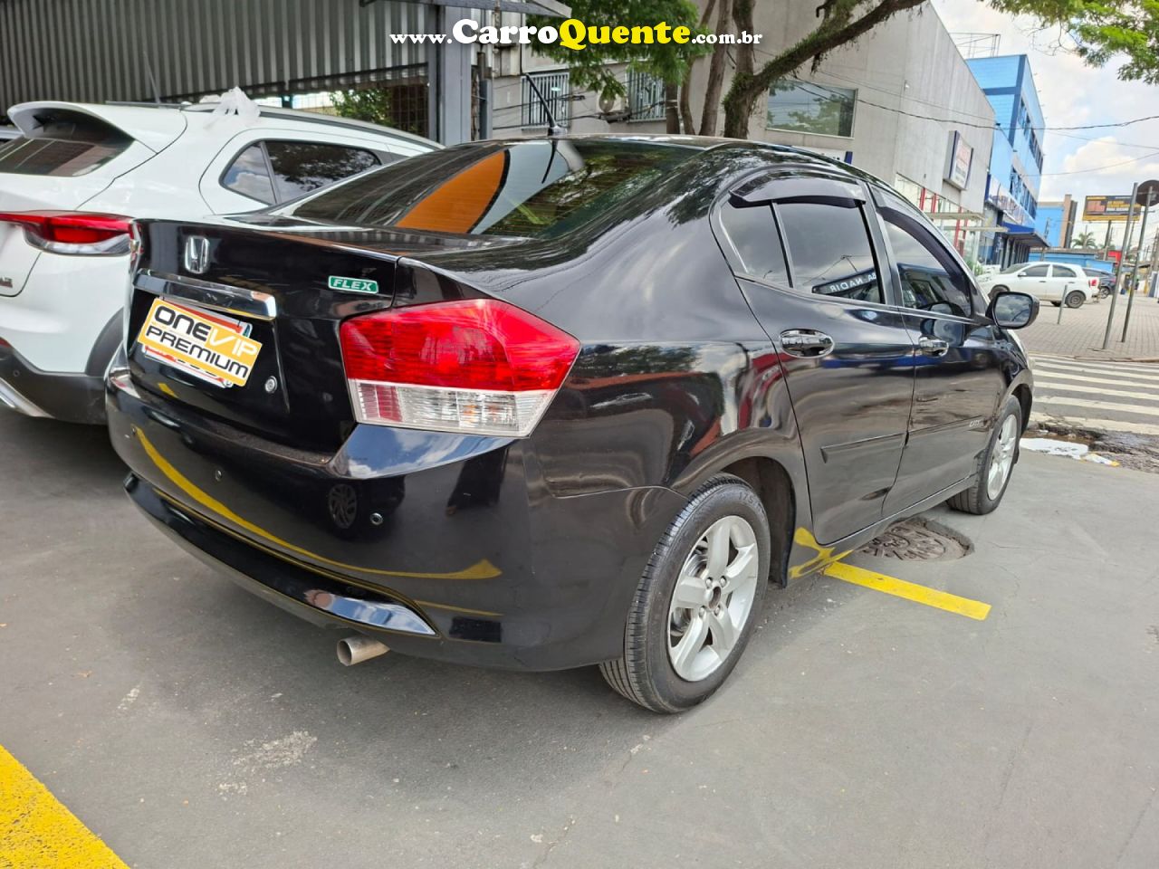 HONDA   CITY SEDAN LX 1.5 FLEX 16V 4P MEC.   PRETO 2011 1.5 FLEX - Loja