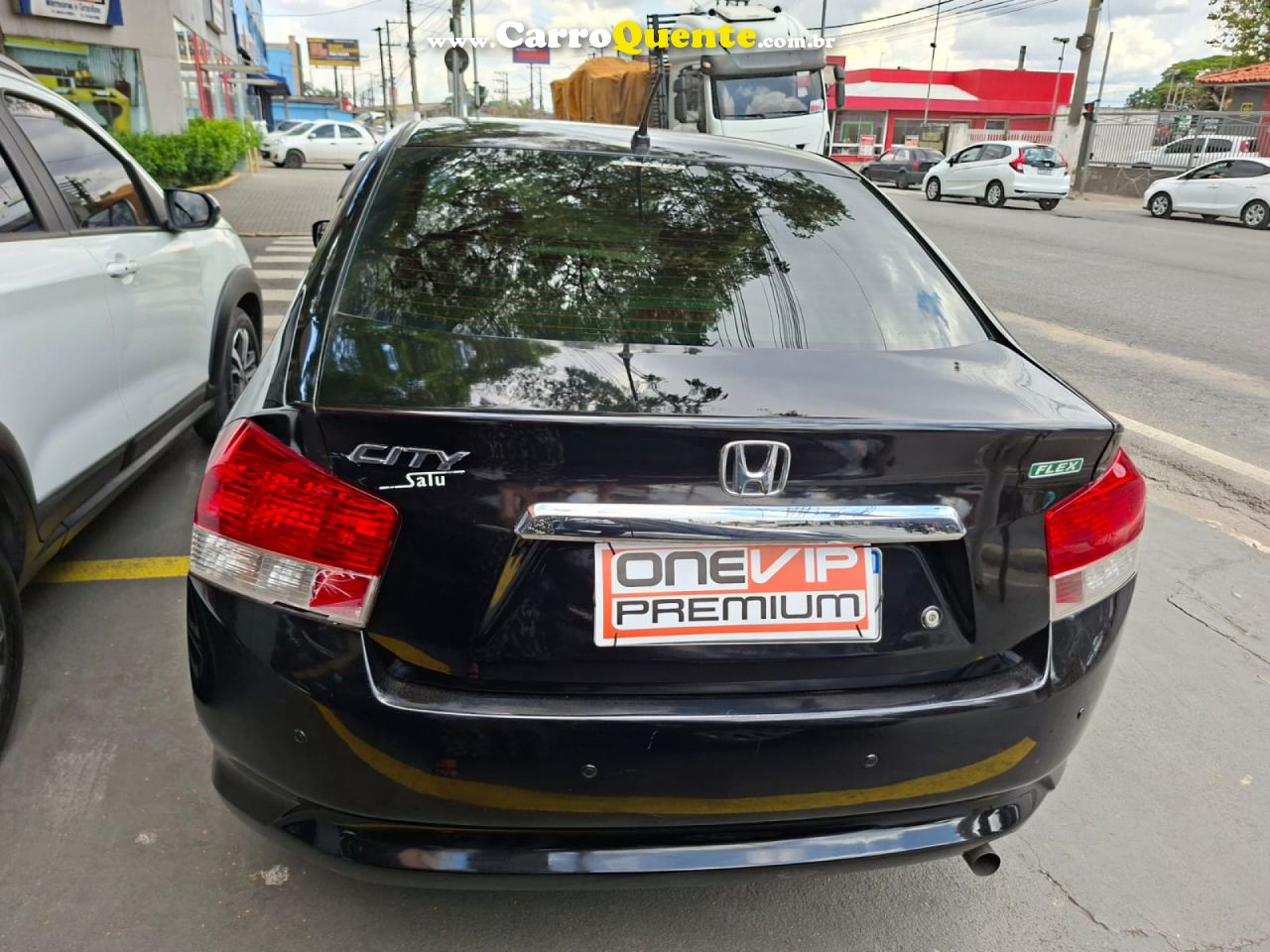 HONDA   CITY SEDAN LX 1.5 FLEX 16V 4P MEC.   PRETO 2011 1.5 FLEX - Loja
