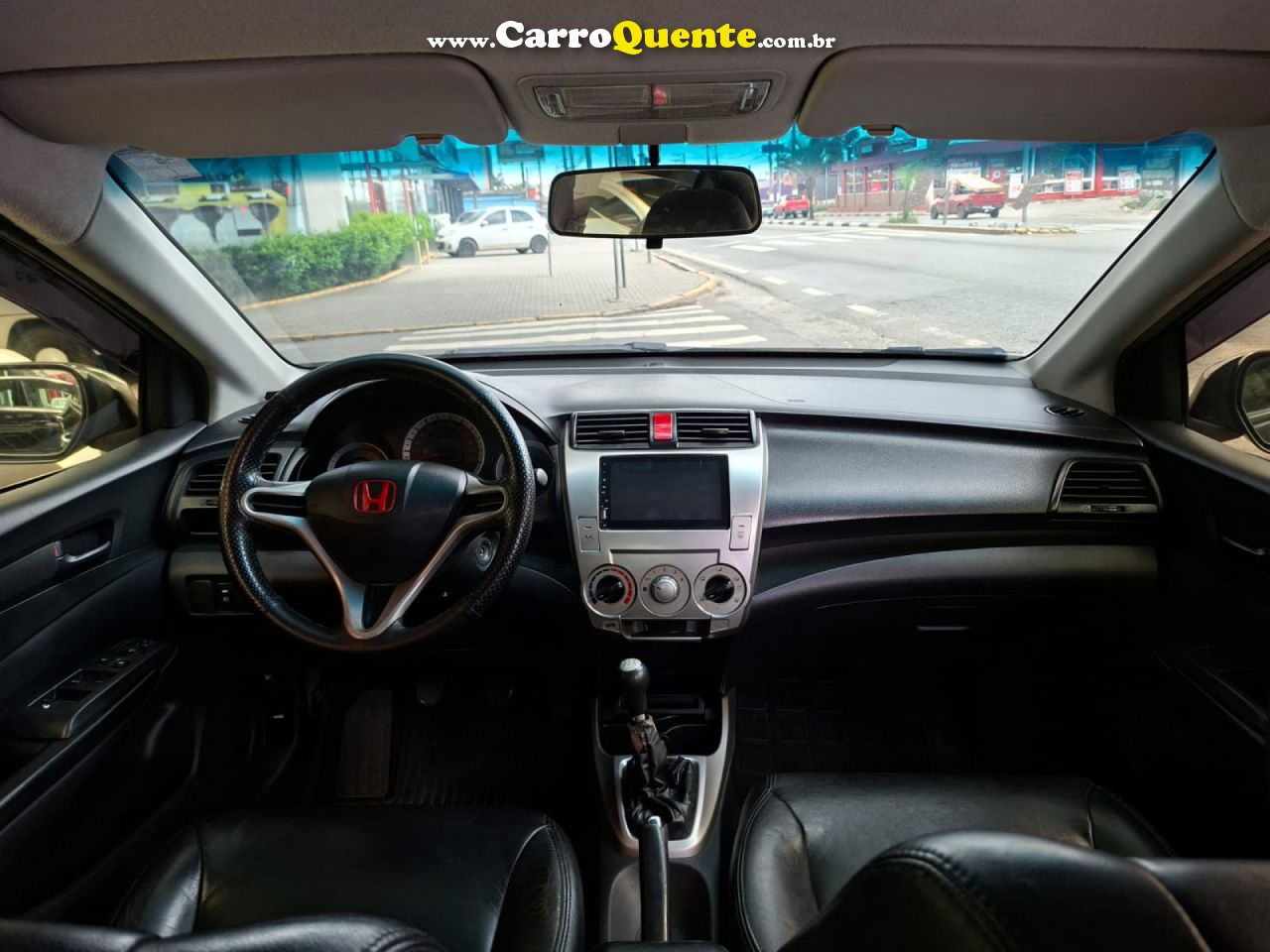 HONDA   CITY SEDAN LX 1.5 FLEX 16V 4P MEC.   PRETO 2011 1.5 FLEX - Loja