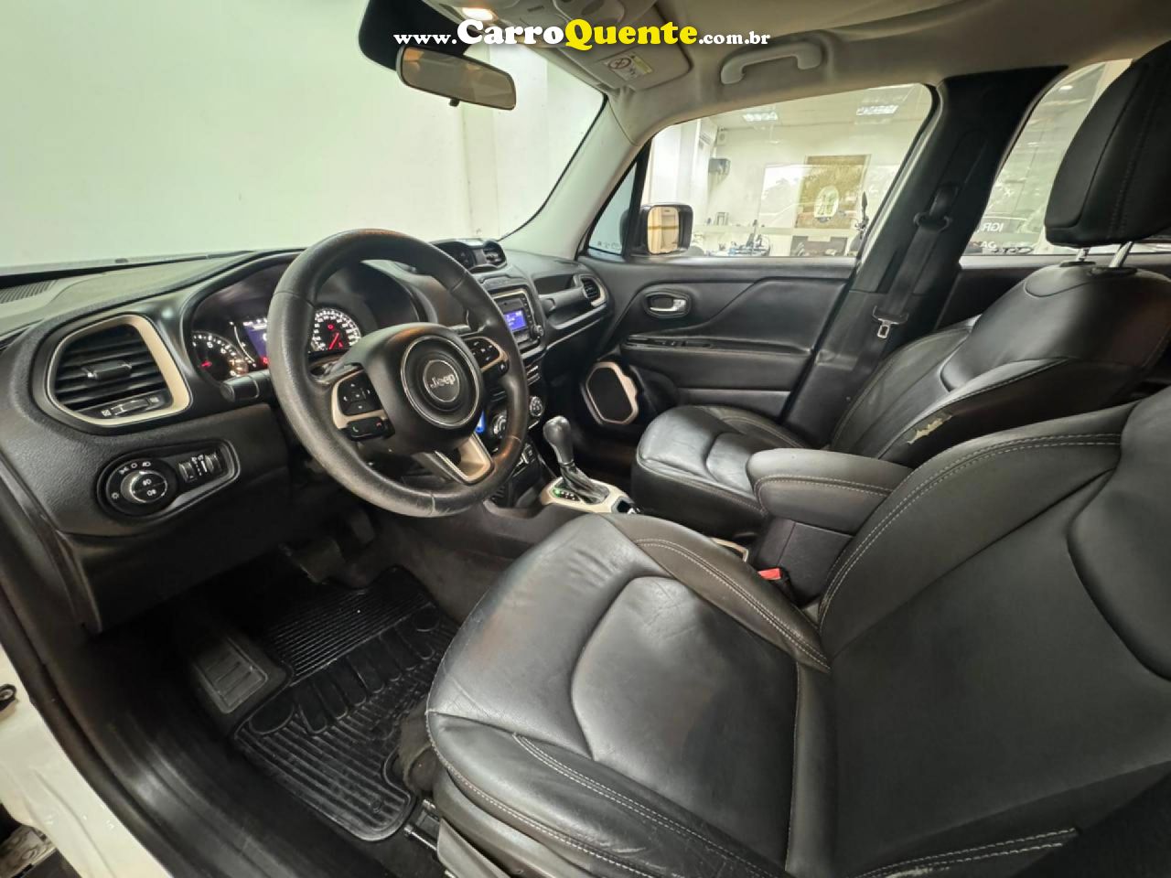 JEEP   RENEGADE SPORT 1.8 4X2 FLEX 16V AUT.   BRANCO 2016 1.8 FLEX - Loja