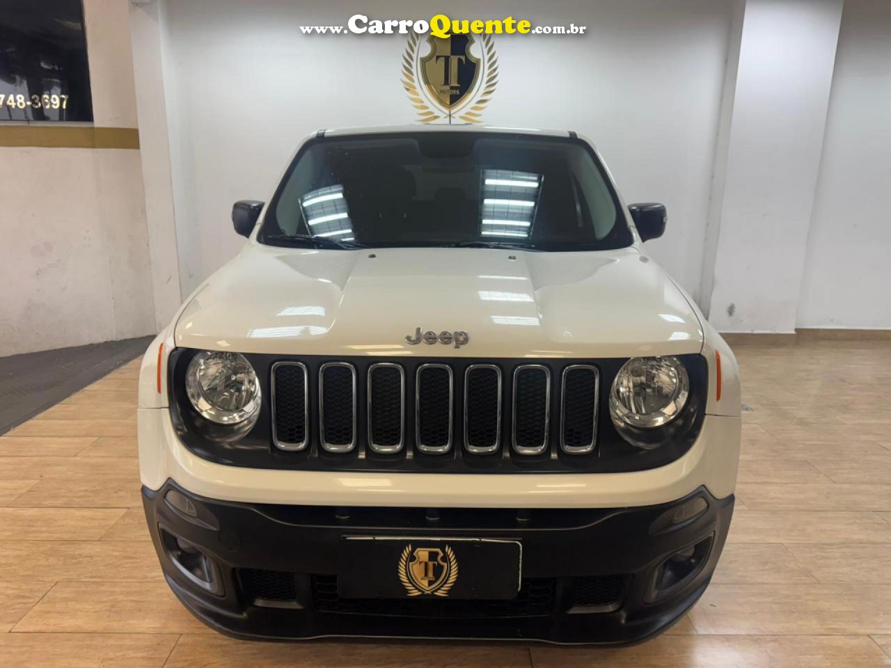 JEEP   RENEGADE SPORT 1.8 4X2 FLEX 16V AUT.   BRANCO 2016 1.8 FLEX - Loja