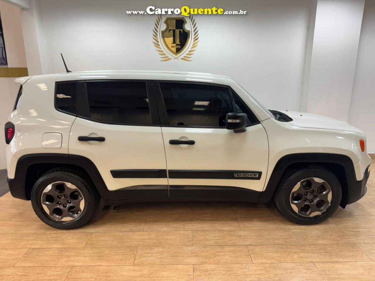 JEEP   RENEGADE SPORT 1.8 4X2 FLEX 16V AUT.   BRANCO 2016 1.8 FLEX - Loja
