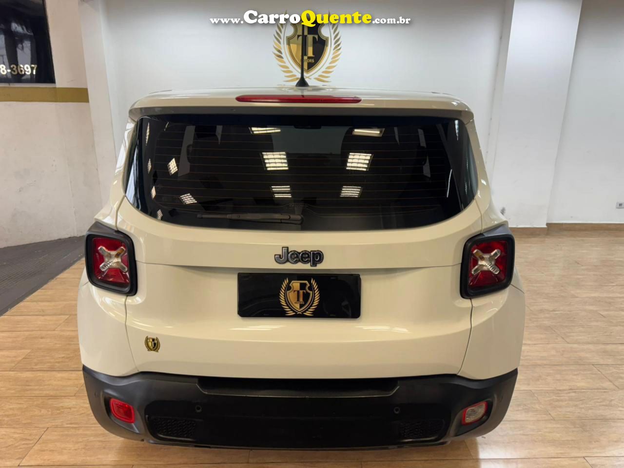 JEEP   RENEGADE SPORT 1.8 4X2 FLEX 16V AUT.   BRANCO 2016 1.8 FLEX - Loja