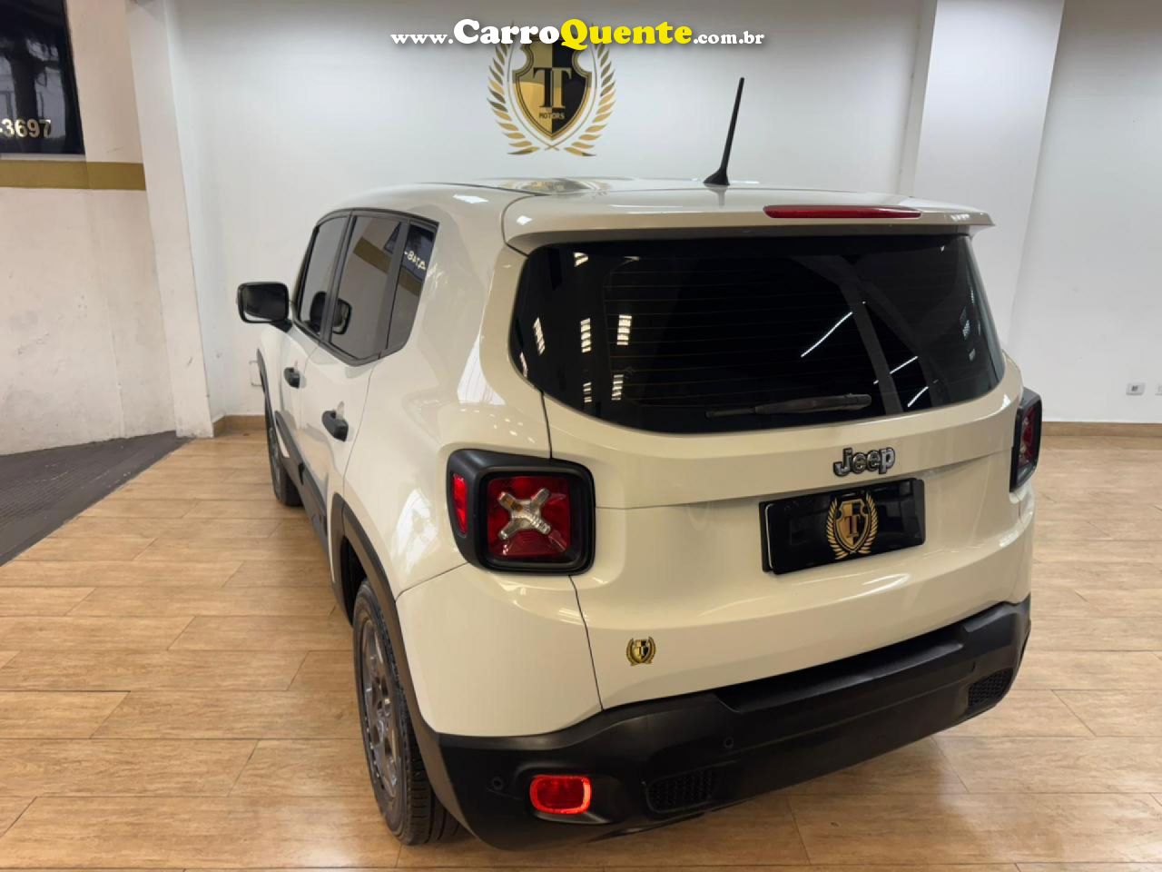 JEEP   RENEGADE SPORT 1.8 4X2 FLEX 16V AUT.   BRANCO 2016 1.8 FLEX - Loja