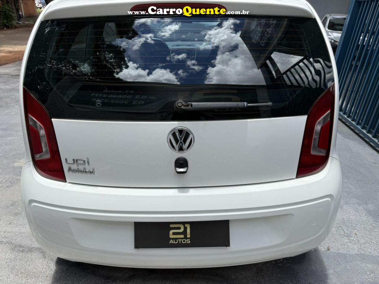 VOLKSWAGEN   UP! TAKE 1.0 T. FLEX 12V 3P   BRANCO 2017 1.0 FLEX - Loja