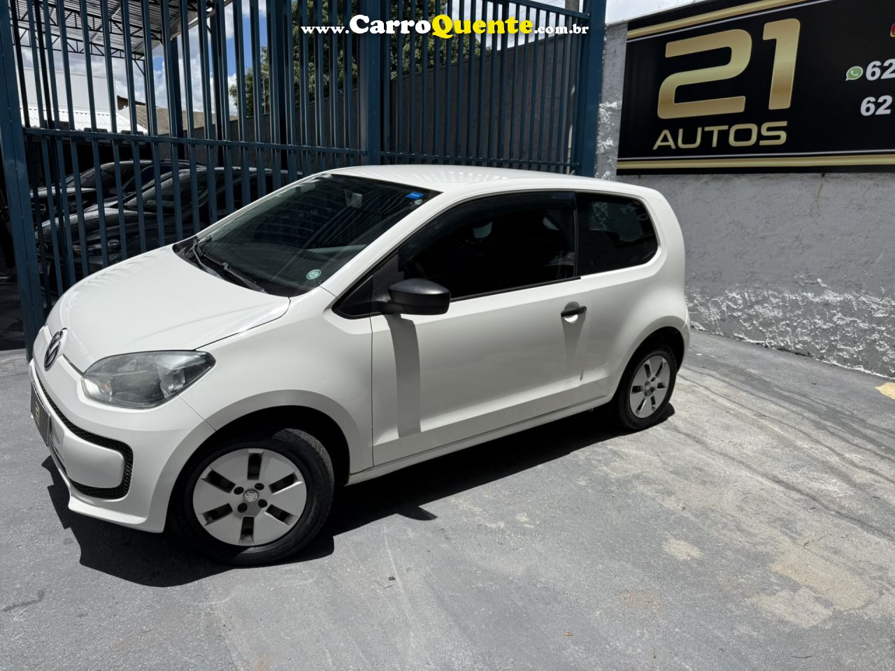VOLKSWAGEN   UP! TAKE 1.0 T. FLEX 12V 3P   BRANCO 2017 1.0 FLEX - Loja