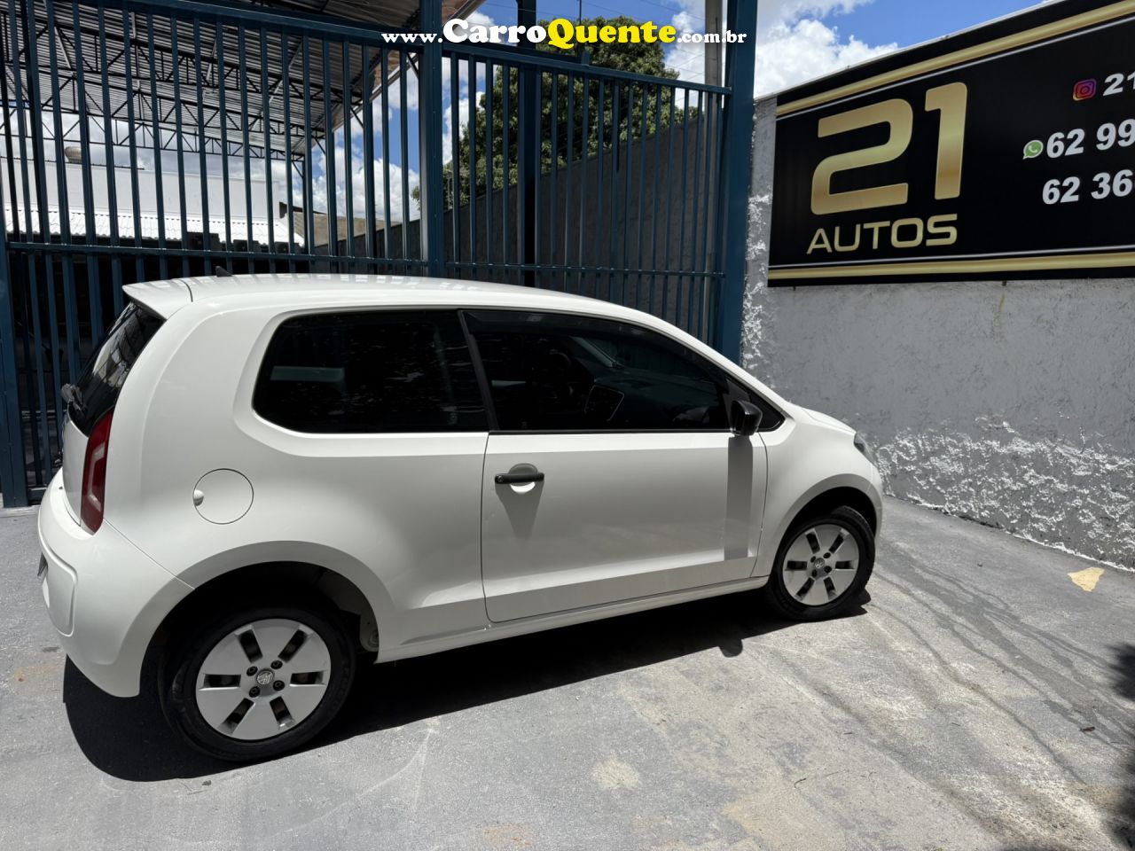 VOLKSWAGEN   UP! TAKE 1.0 T. FLEX 12V 3P   BRANCO 2017 1.0 FLEX - Loja