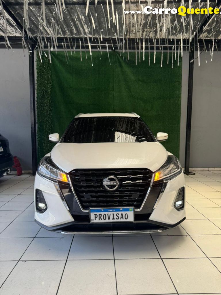 NISSAN   KICKS SENSE 1.6 16V FLEX AUT.   BRANCO 2024 1.6 FLEX - Loja
