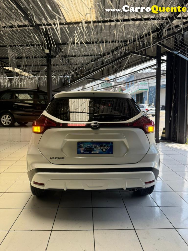 NISSAN   KICKS SENSE 1.6 16V FLEX AUT.   BRANCO 2024 1.6 FLEX - Loja