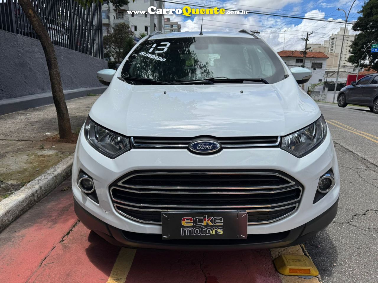 FORD   ECOSPORT TITANIUM 2.0 16V FLEX 5P AUT.   BRANCO 2013 2.0 FLEX - Loja