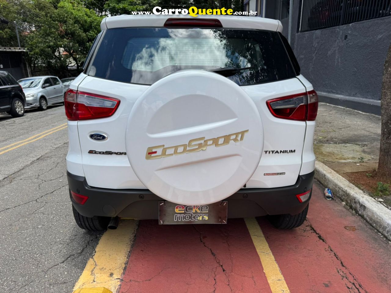 FORD   ECOSPORT TITANIUM 2.0 16V FLEX 5P AUT.   BRANCO 2013 2.0 FLEX - Loja