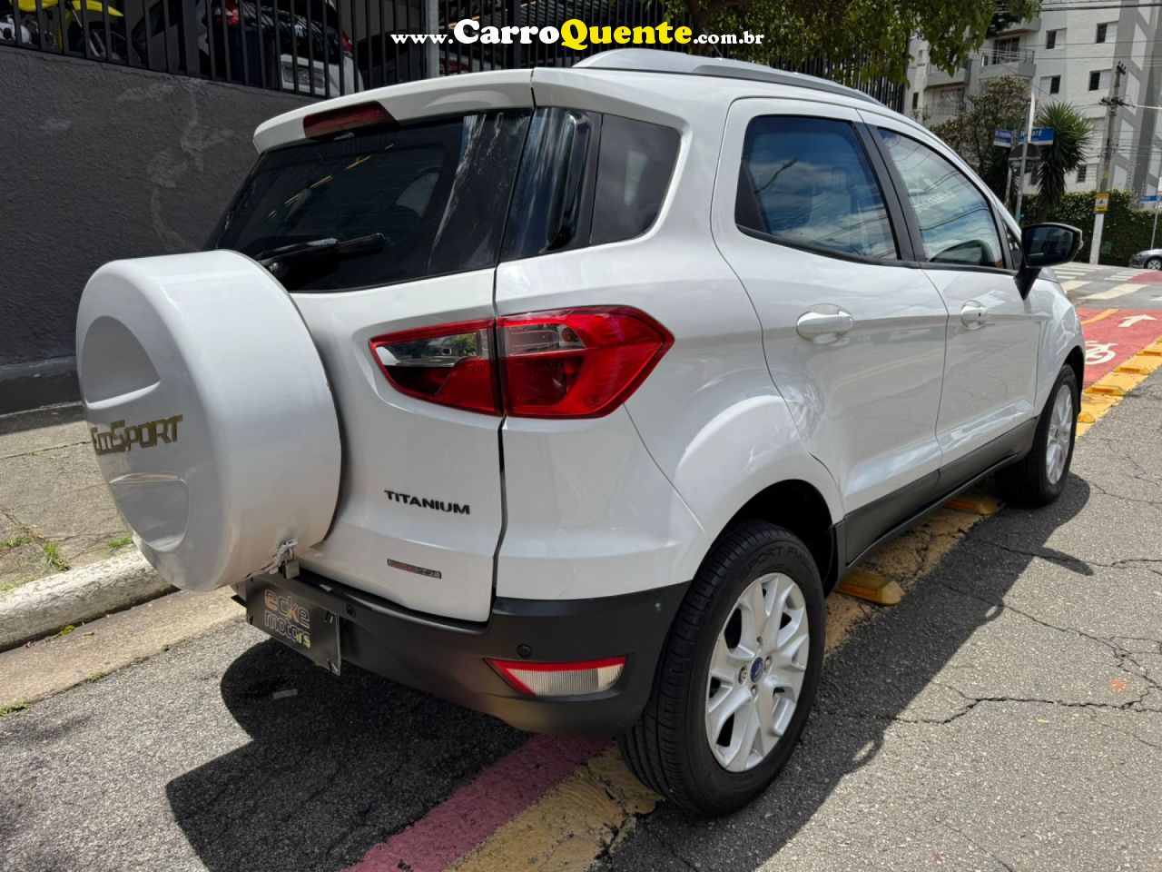 FORD   ECOSPORT TITANIUM 2.0 16V FLEX 5P AUT.   BRANCO 2013 2.0 FLEX - Loja