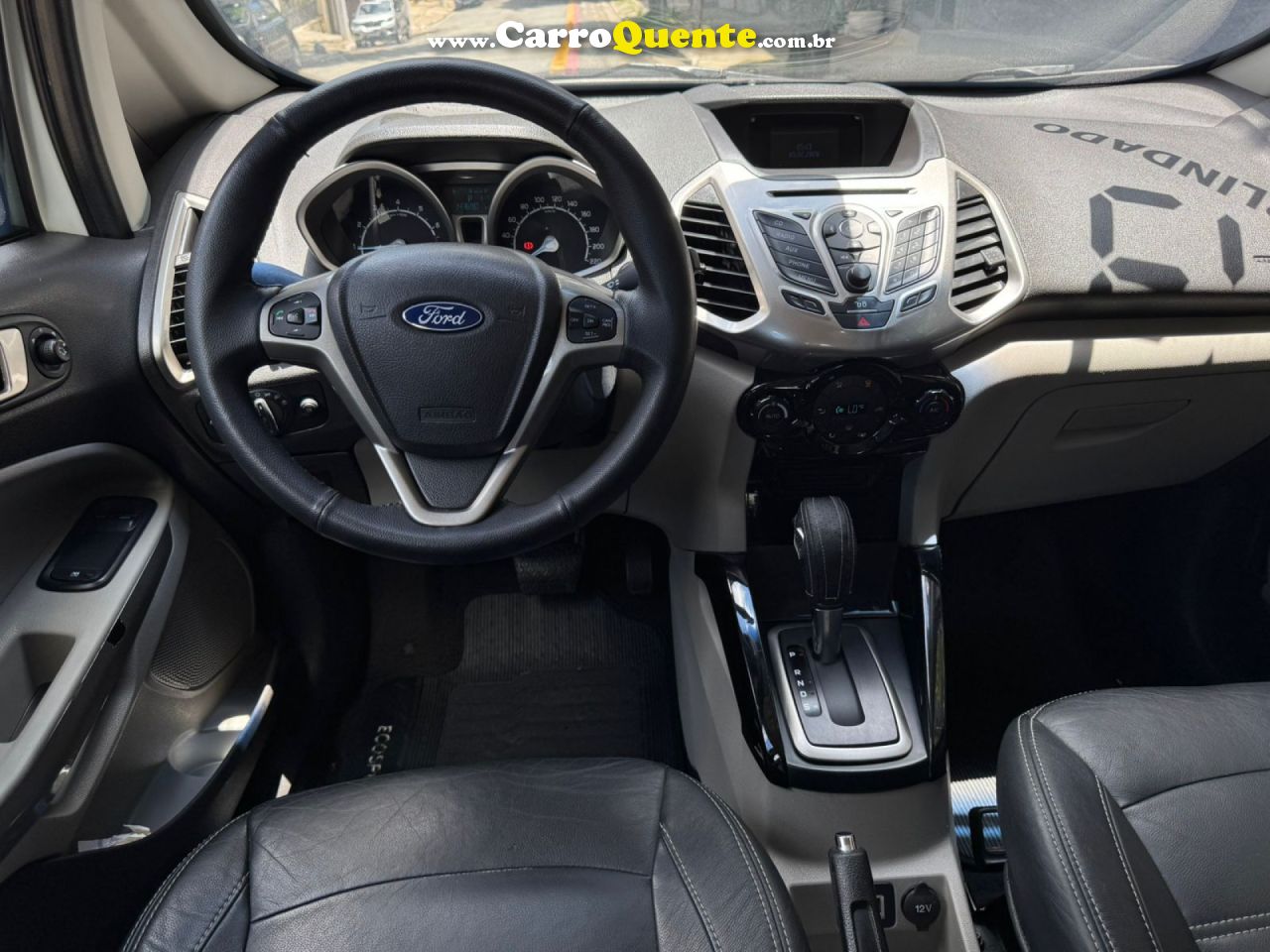 FORD   ECOSPORT TITANIUM 2.0 16V FLEX 5P AUT.   BRANCO 2013 2.0 FLEX - Loja