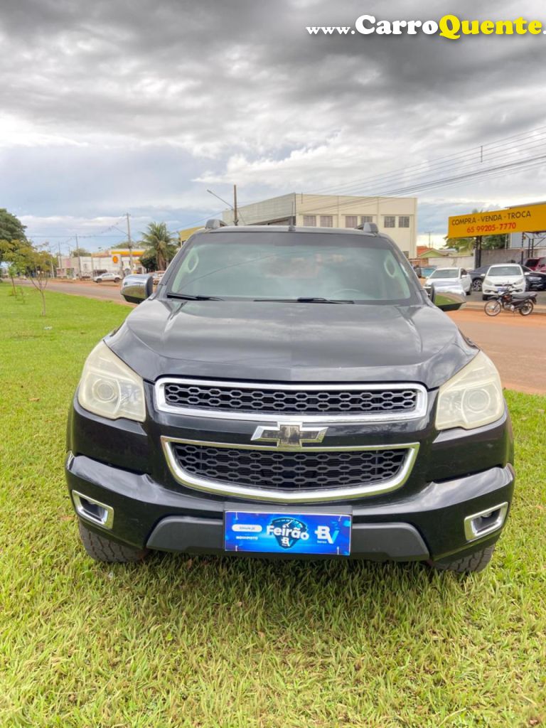 CHEVROLET   S10 PICK-UP LTZ 2.4 F.POWER 4X2 CD   PRETO 2013 2.4 FLEX - Loja