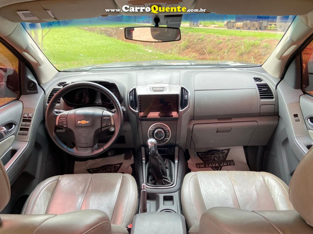 CHEVROLET   S10 PICK-UP LTZ 2.4 F.POWER 4X2 CD   PRETO 2013 2.4 FLEX - Loja
