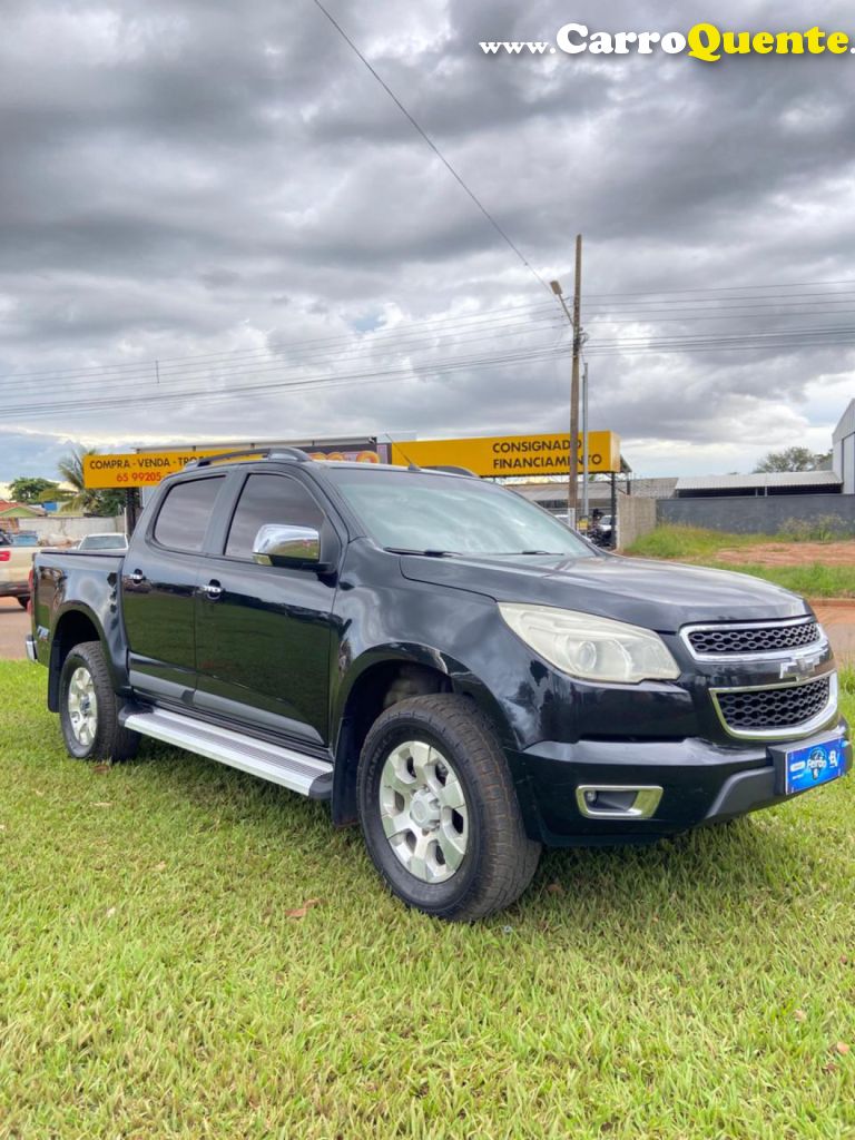 CHEVROLET   S10 PICK-UP LTZ 2.4 F.POWER 4X2 CD   PRETO 2013 2.4 FLEX - Loja