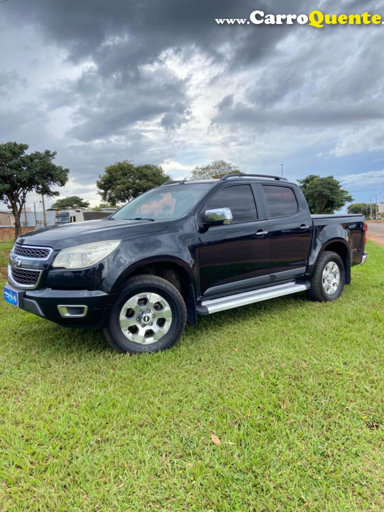CHEVROLET   S10 PICK-UP LTZ 2.4 F.POWER 4X2 CD   PRETO 2013 2.4 FLEX - Loja