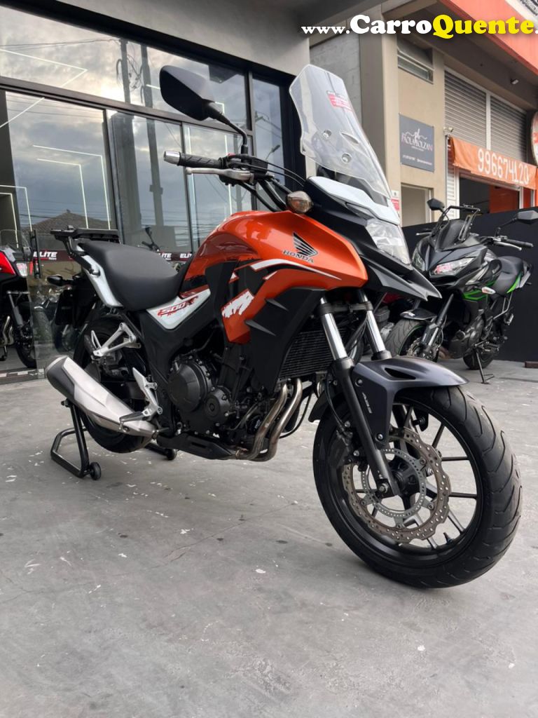HONDA   CB 500X   LARANJA 2019 500 GASOLINA - Loja