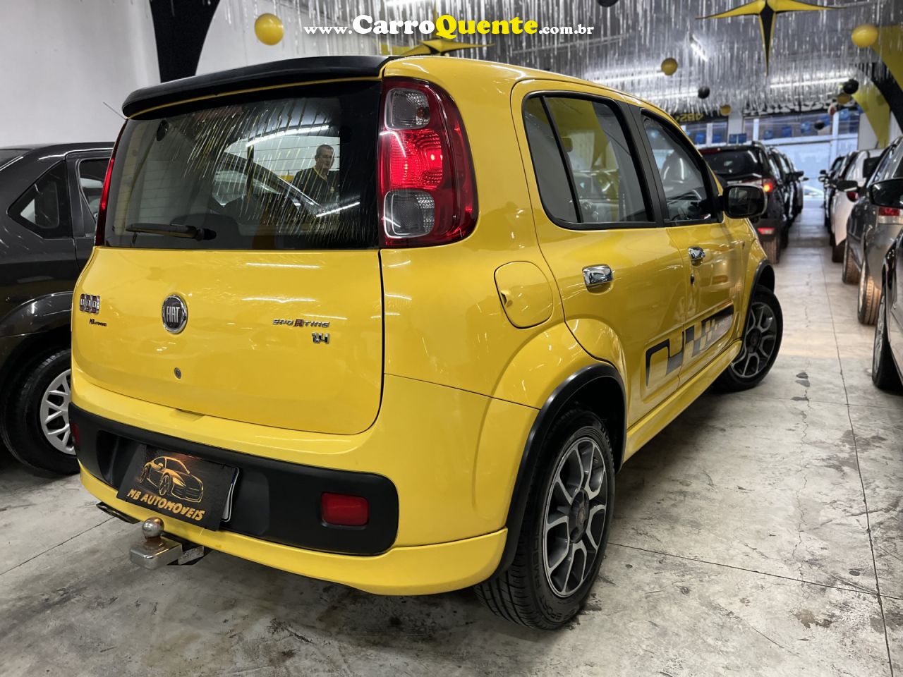 FIAT   UNO SPORTING 1.4 EVO FIRE FLEX 8V 4P   AMARELO 2011 1.4 FLEX - Loja