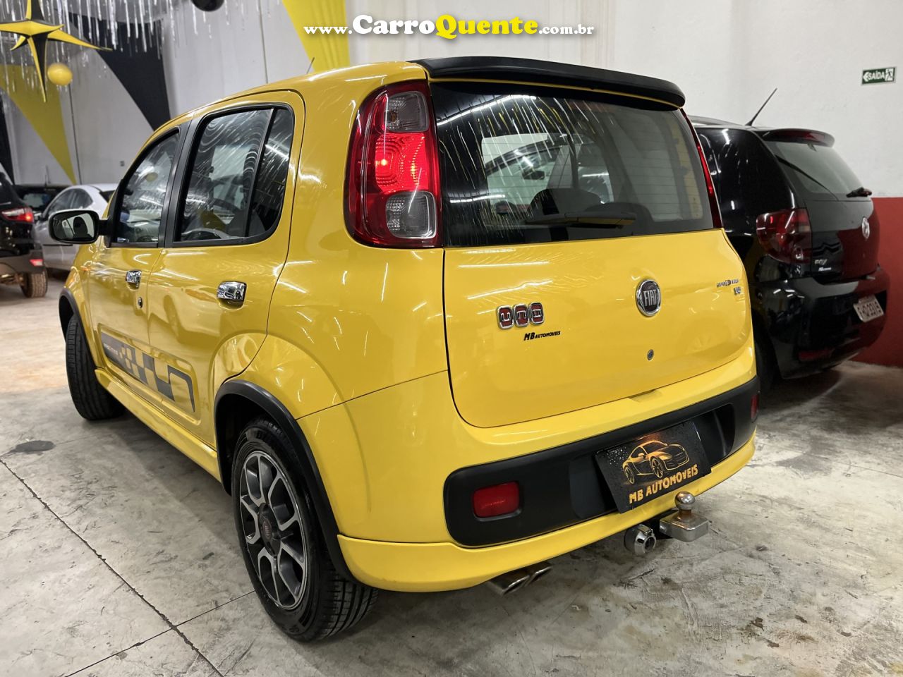 FIAT   UNO SPORTING 1.4 EVO FIRE FLEX 8V 4P   AMARELO 2011 1.4 FLEX - Loja