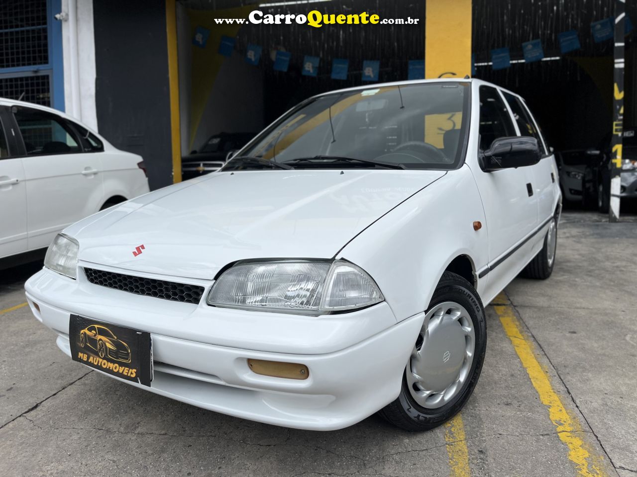 SUZUKI   SWIFT HATCH 1.0 3P E 5P   BRANCO 1998 1.0 GASOLINA - Loja