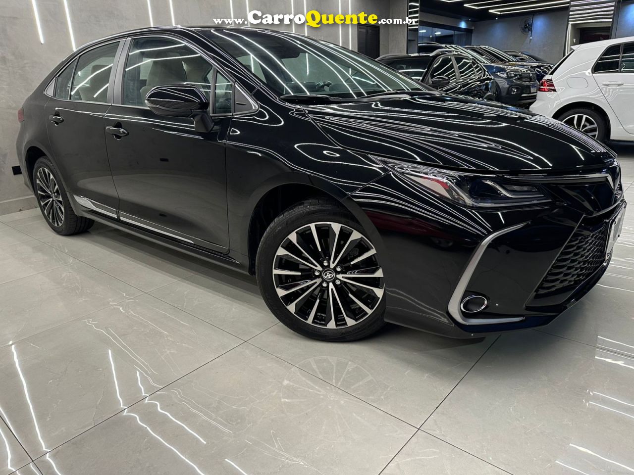 TOYOTA   COROLLA ALTIS 2.0 FLEX 16V AUT.   PRETO 2024 2.0 FLEX - Loja