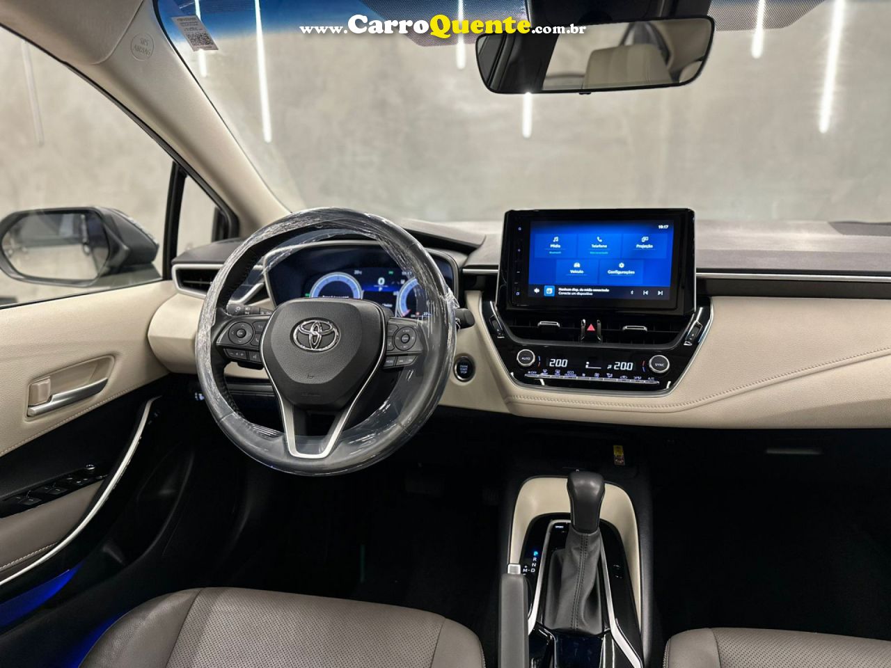 TOYOTA   COROLLA ALTIS 2.0 FLEX 16V AUT.   PRETO 2024 2.0 FLEX - Loja