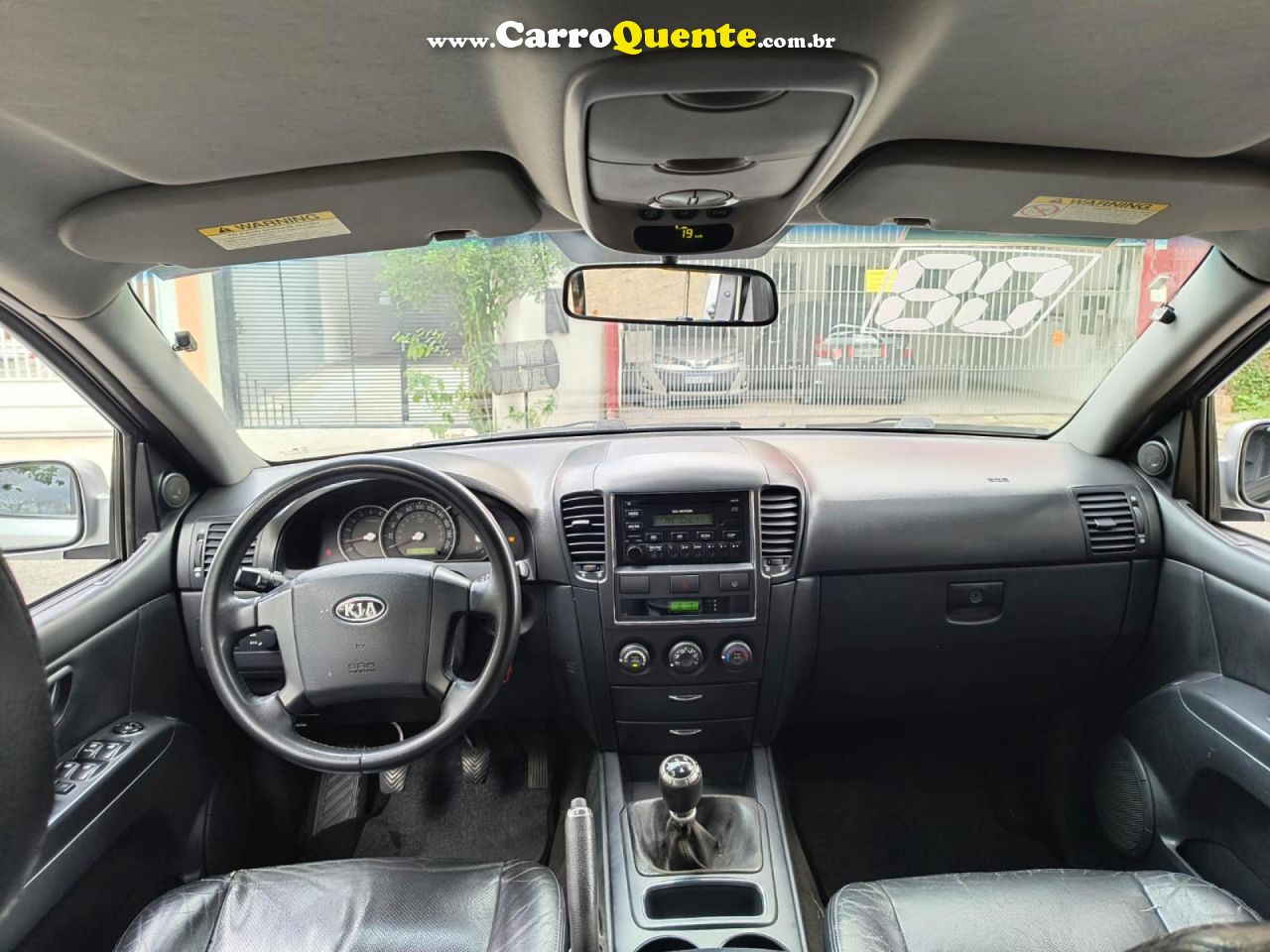 KIA   SORENTO EX 2.5 16V 4X4 MEC. DIESEL   PRATA 2008 2.5 DIESEL - Loja