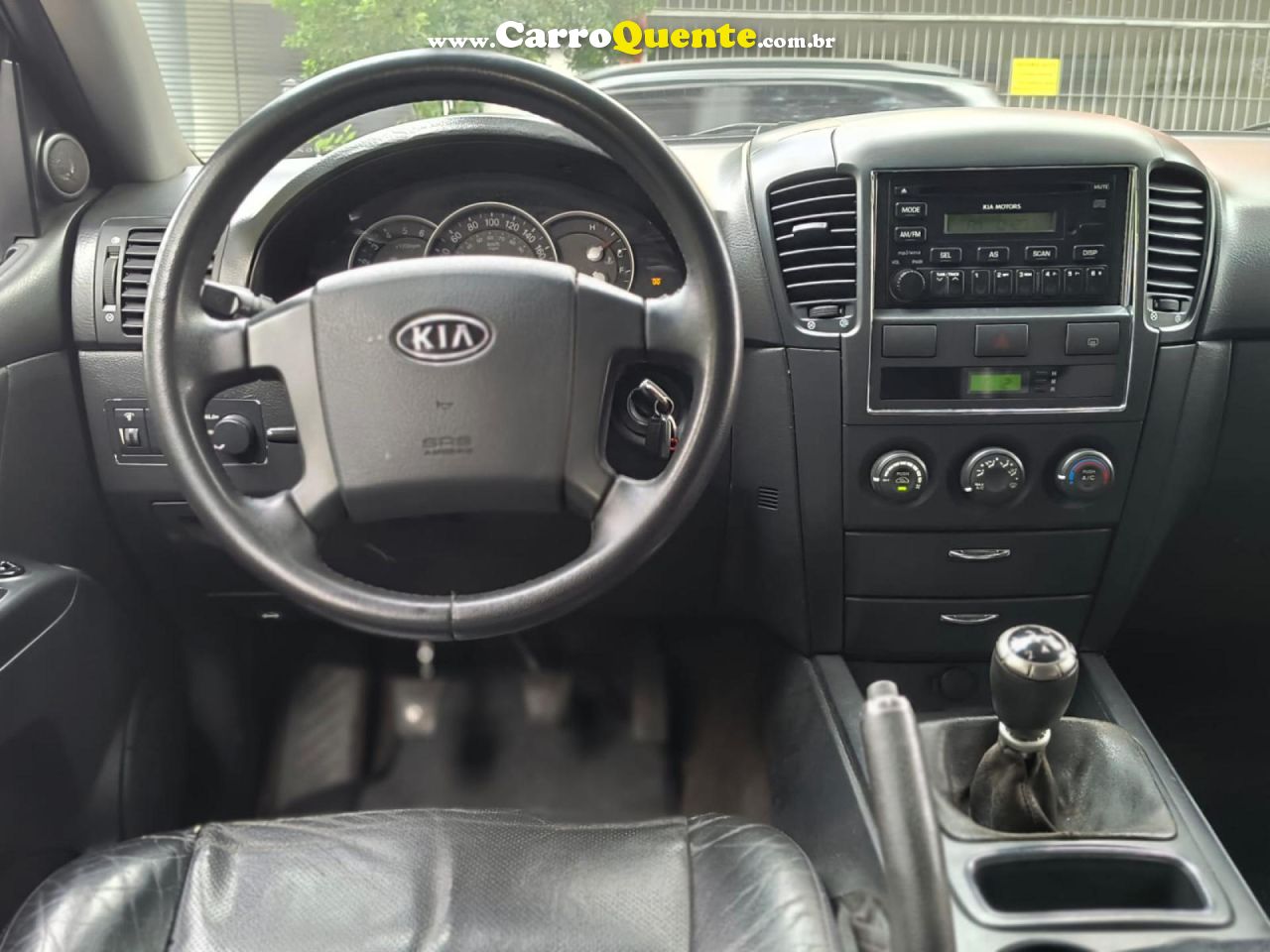 KIA   SORENTO EX 2.5 16V 4X4 MEC. DIESEL   PRATA 2008 2.5 DIESEL - Loja