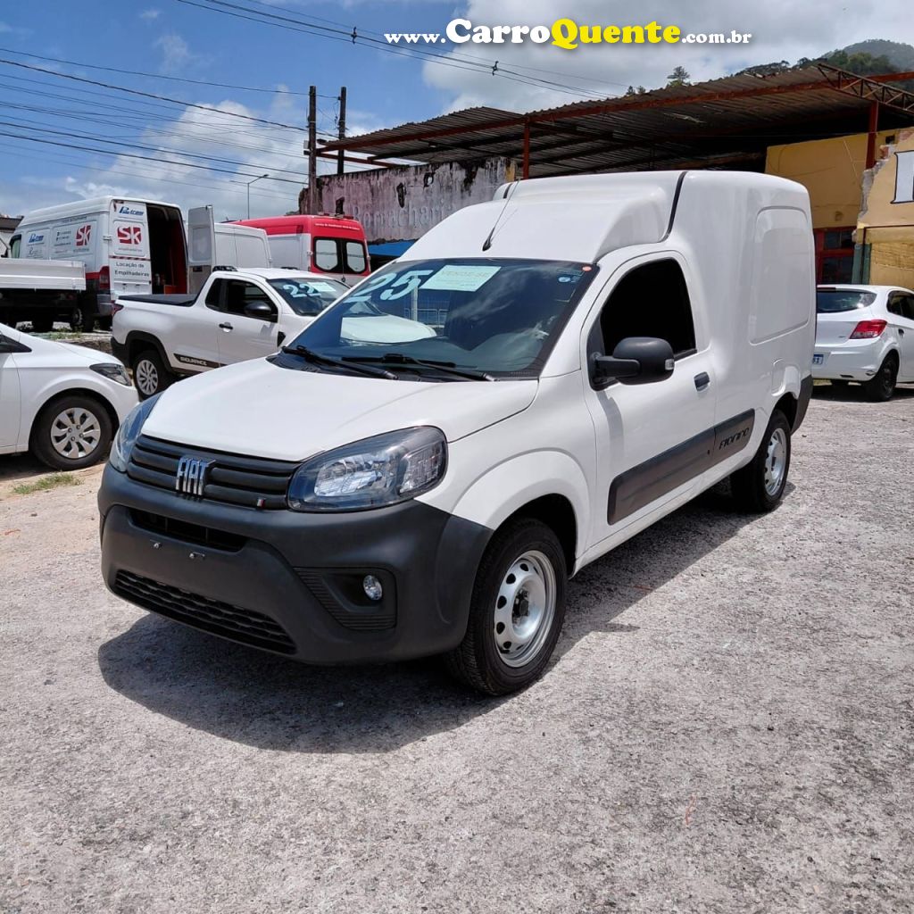 FIAT FIORINO 1.4 MPI FURGÃO WORKING 8V 2025 - Loja