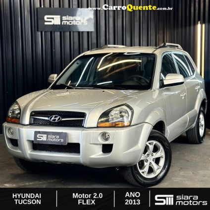 HYUNDAI   TUCSON 2.0 16V FLEX AUT.   PRATA 2013 2.0 FLEX