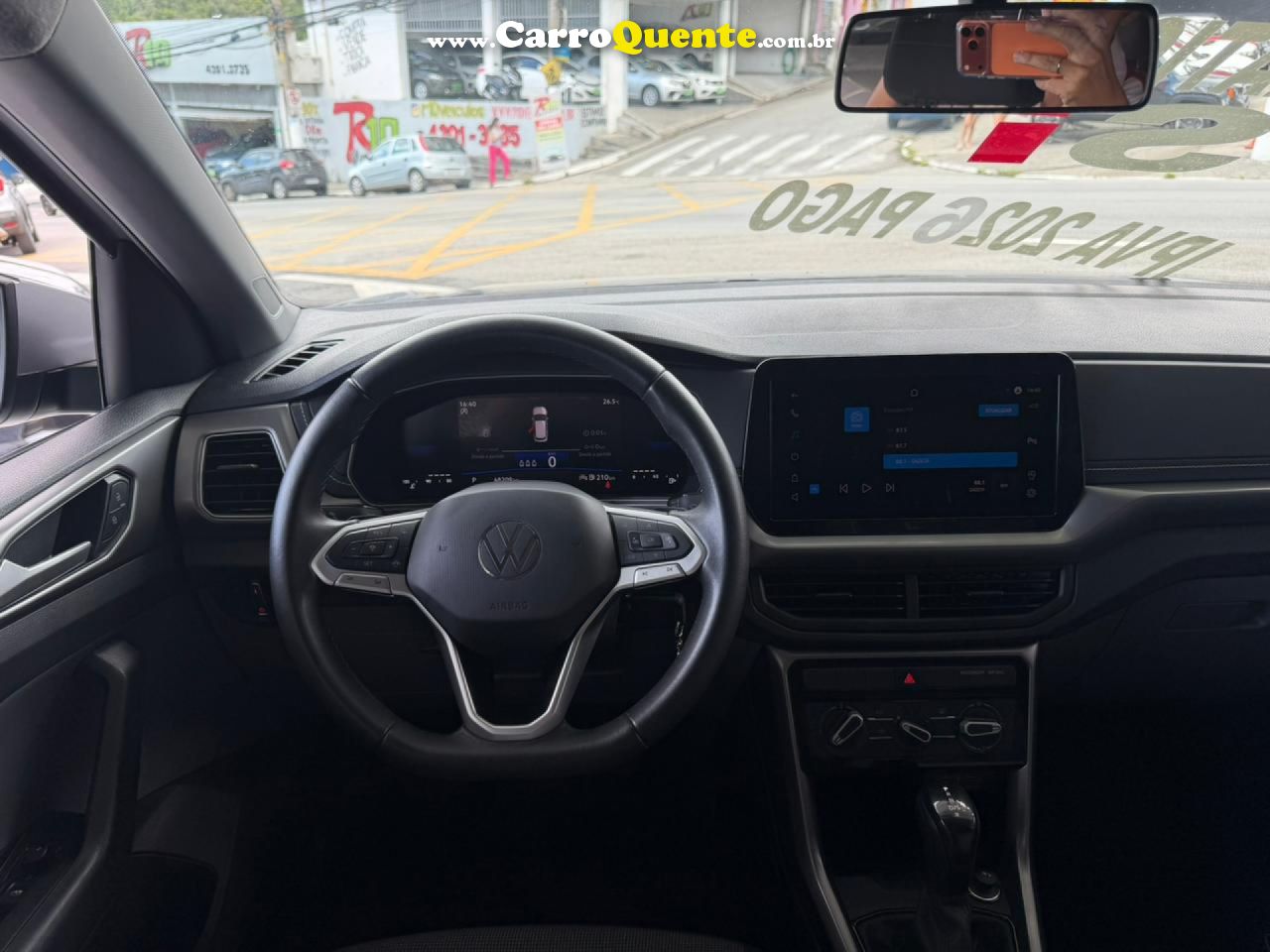 VOLKSWAGEN   T-CROSS 1.0 TSI FLEX 12V 5P AUT.   PRATA 2025 1.0 FLEX - Loja
