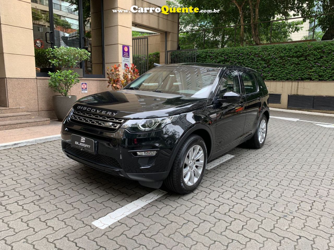 LAND ROVER   2.0 16V TD4 TURBO DIESEL SE   PRETO 2016 2.0 DIESEL - Loja