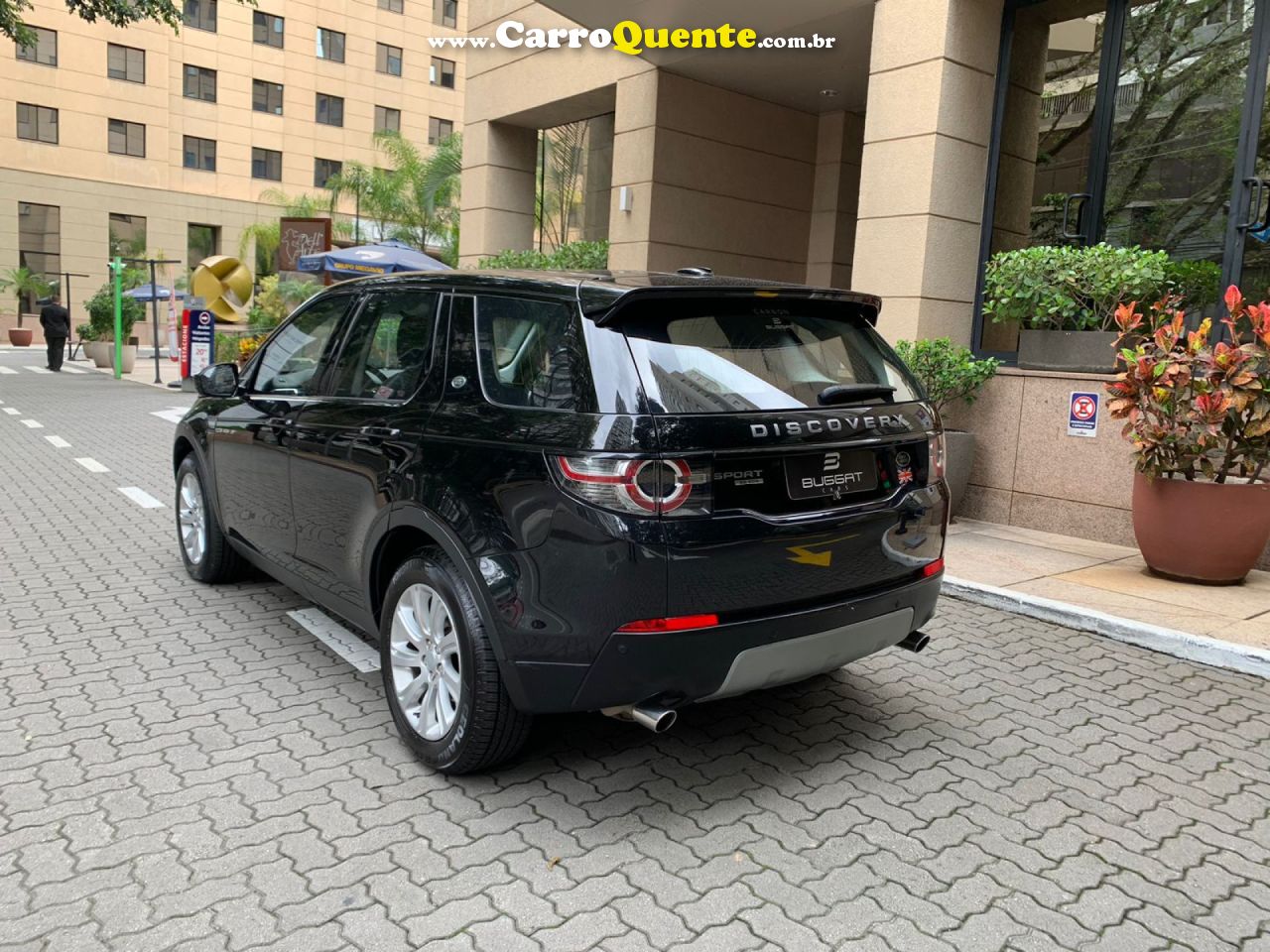 LAND ROVER   2.0 16V TD4 TURBO DIESEL SE   PRETO 2016 2.0 DIESEL - Loja