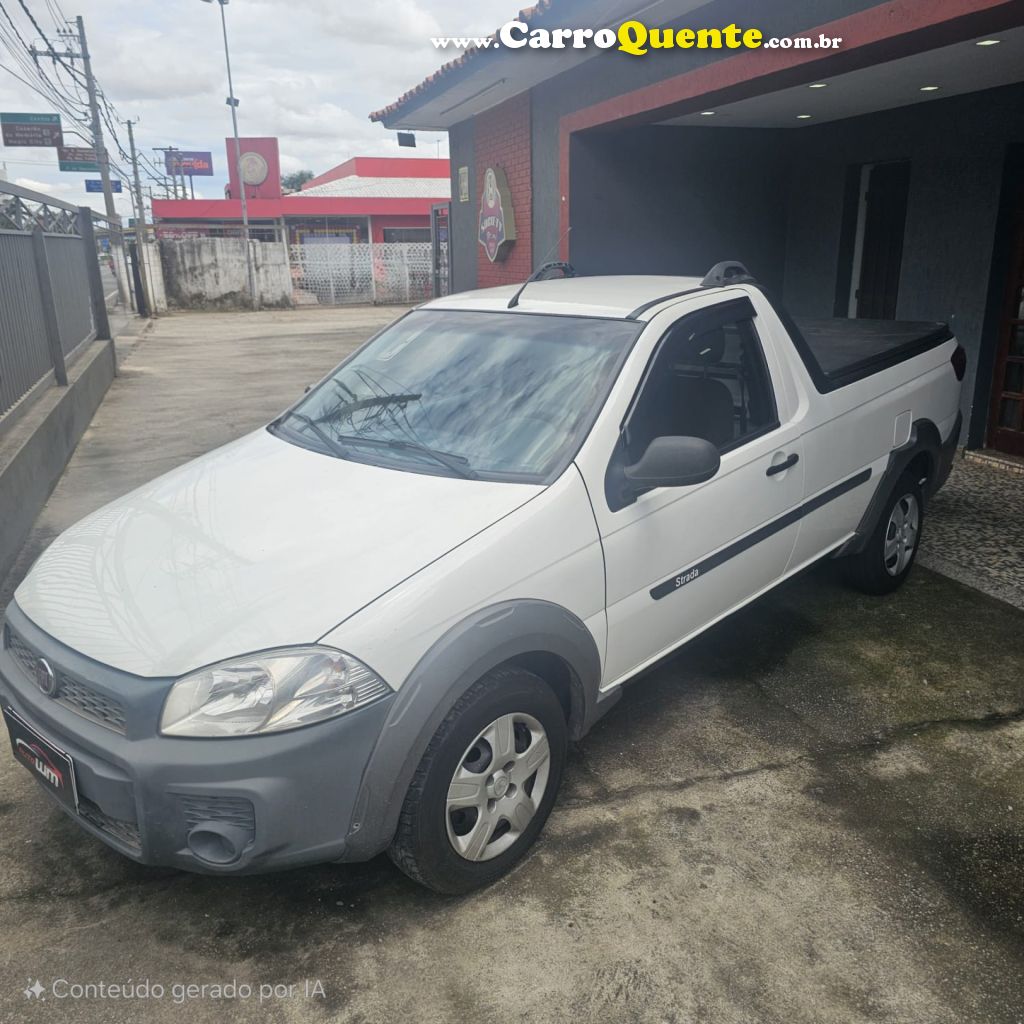 FIAT   STRADA WORKING HARD 1.4 FIRE FLEX 8V CS   BRANCO 2020 1.4 FLEX - Loja