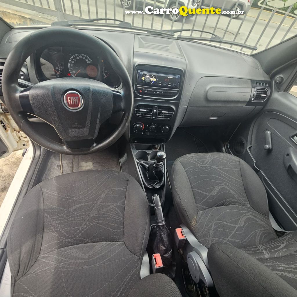 FIAT   STRADA WORKING HARD 1.4 FIRE FLEX 8V CS   BRANCO 2020 1.4 FLEX - Loja