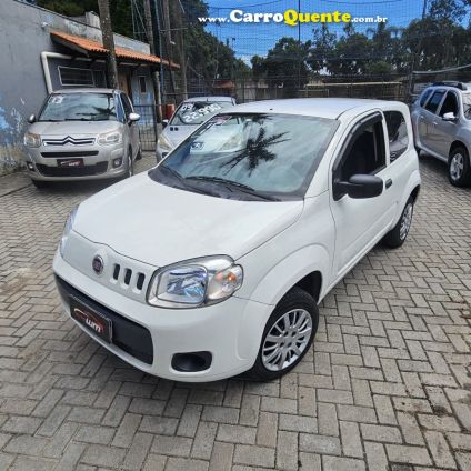 FIAT   UNO VIVACE CELEB. 1.0 EVO F. FLEX 8V 3P   BRANCO 2015 1.0 FLEX