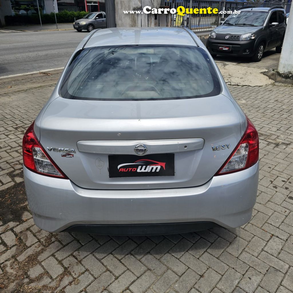 NISSAN   VERSA SV 1.6 16V FLEXSTART 4P AUT.   PRATA 2020 1.6 GASOLINA - Loja