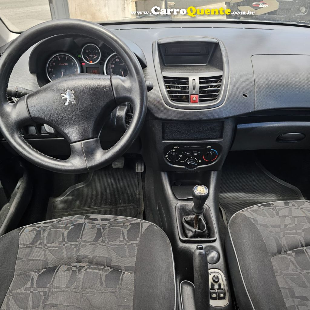 PEUGEOT   207 XR SPORT 1.4 FLEX 8V 5P   PRATA 2008 1.4 FLEX - Loja