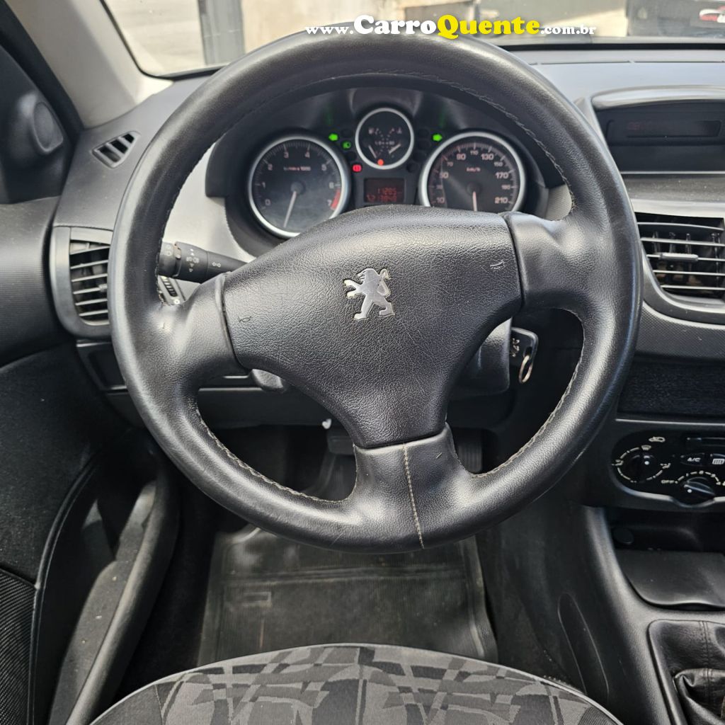 PEUGEOT   207 XR SPORT 1.4 FLEX 8V 5P   PRATA 2008 1.4 FLEX - Loja