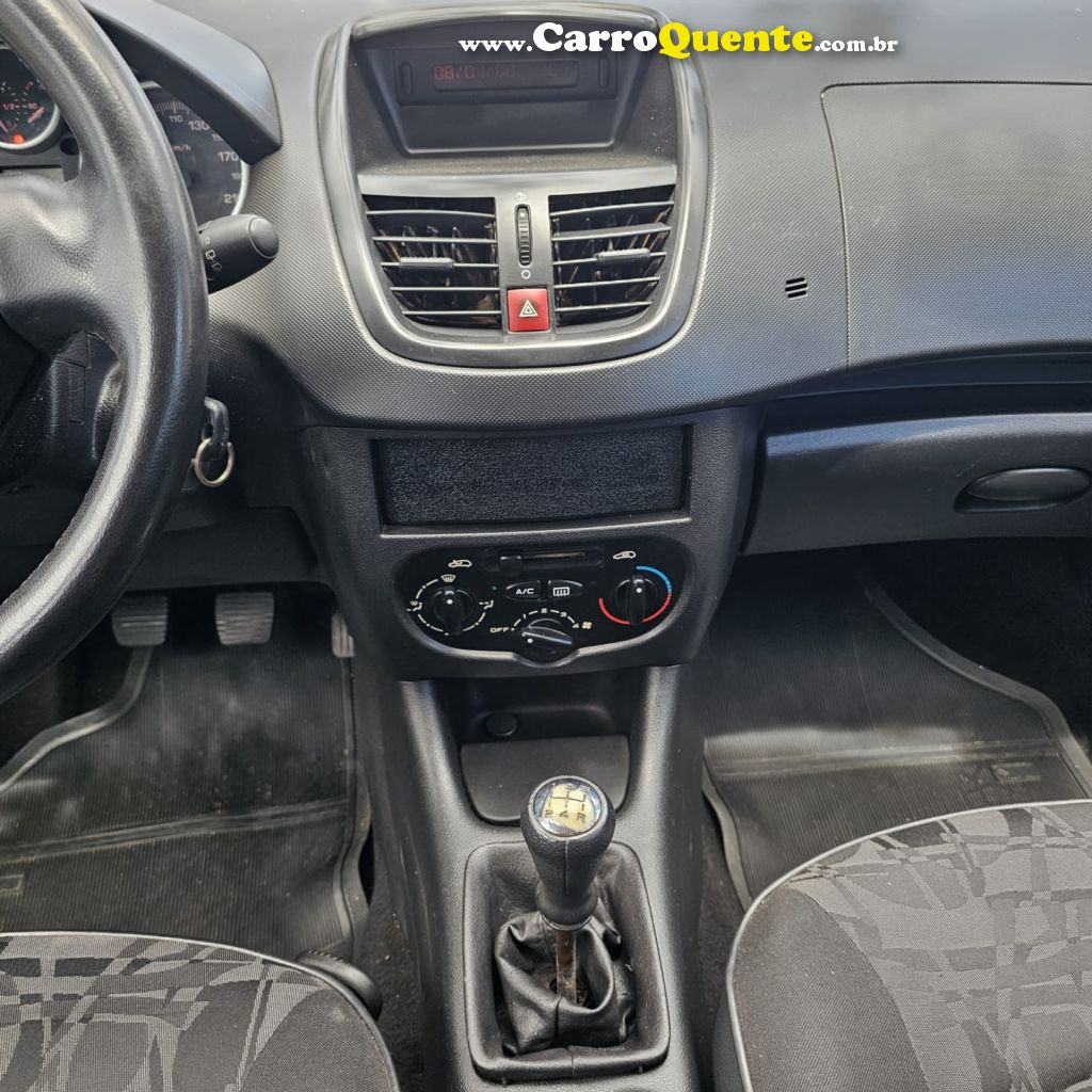 PEUGEOT   207 XR SPORT 1.4 FLEX 8V 5P   PRATA 2008 1.4 FLEX - Loja