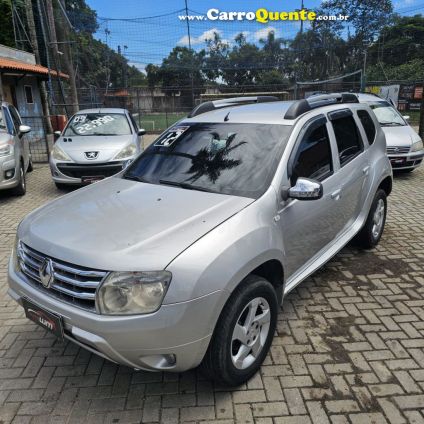RENAULT   DUSTER DYNAMIQUE 1.6 FLEX 16V MEC.   PRATA 2012 1.6 FLEX