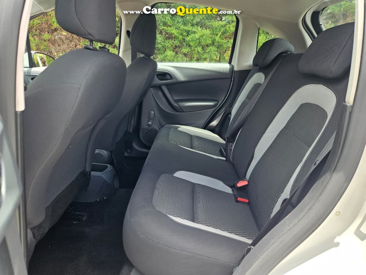 CITROËN   C3 ORIGINE PURE TECH 1.2 FLEX 12V MEC   BRANCO 2017 1.2 FLEX - Loja