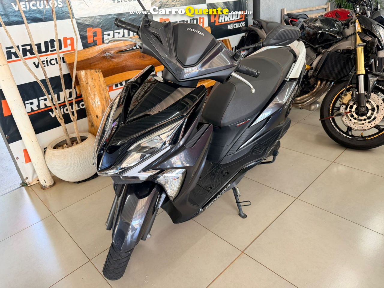 HONDA   ELITE 125   CINZA 2023 125CC GASOLINA - Loja