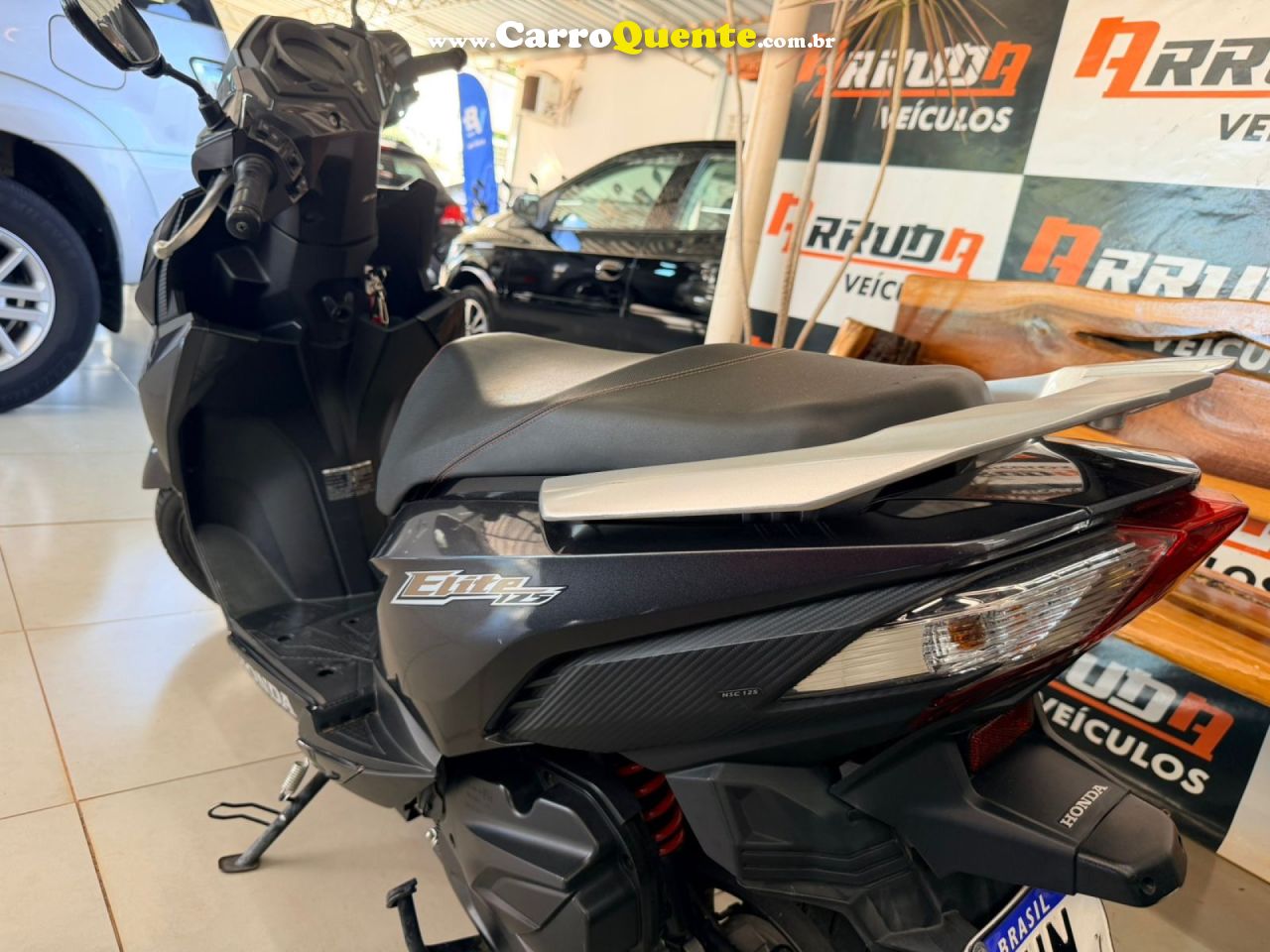 HONDA   ELITE 125   CINZA 2023 125CC GASOLINA - Loja