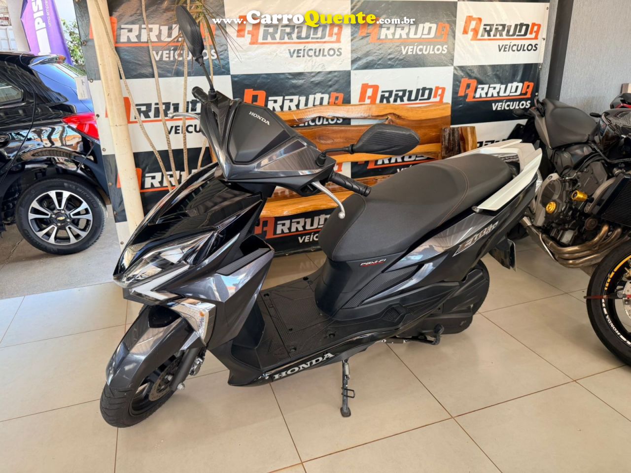 HONDA   ELITE 125   CINZA 2023 125CC GASOLINA - Loja