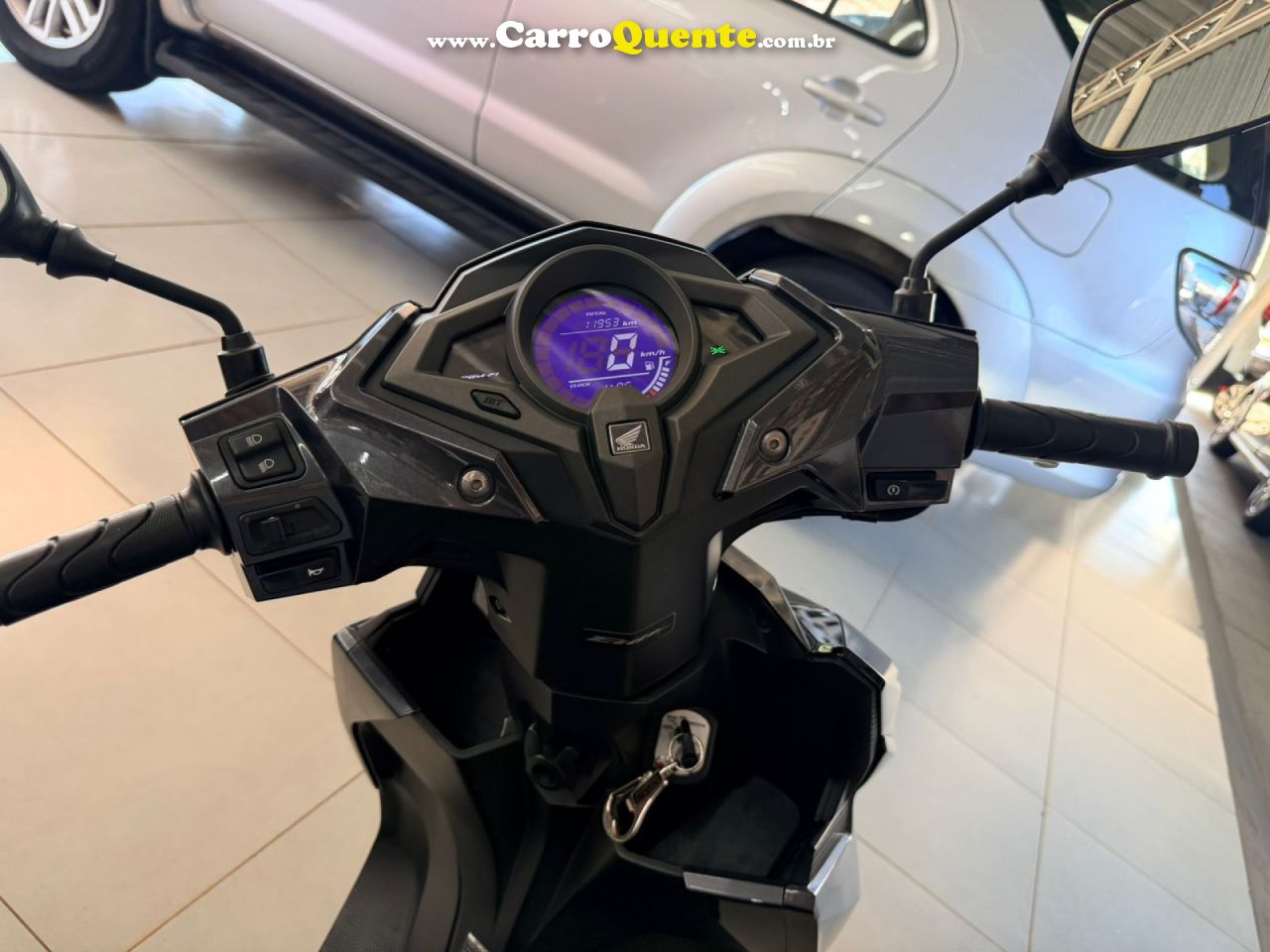 HONDA   ELITE 125   CINZA 2023 125CC GASOLINA - Loja