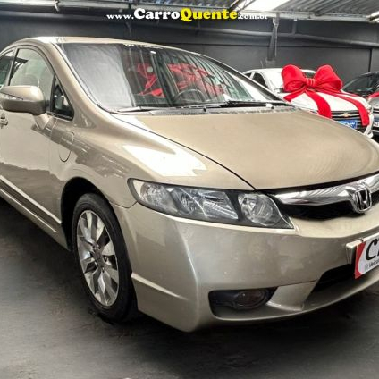 HONDA   CIVIC SED. LXL LXL SE 1.8 FLEX 16V AUT.   DOURADO 2010 1.8 FLEX