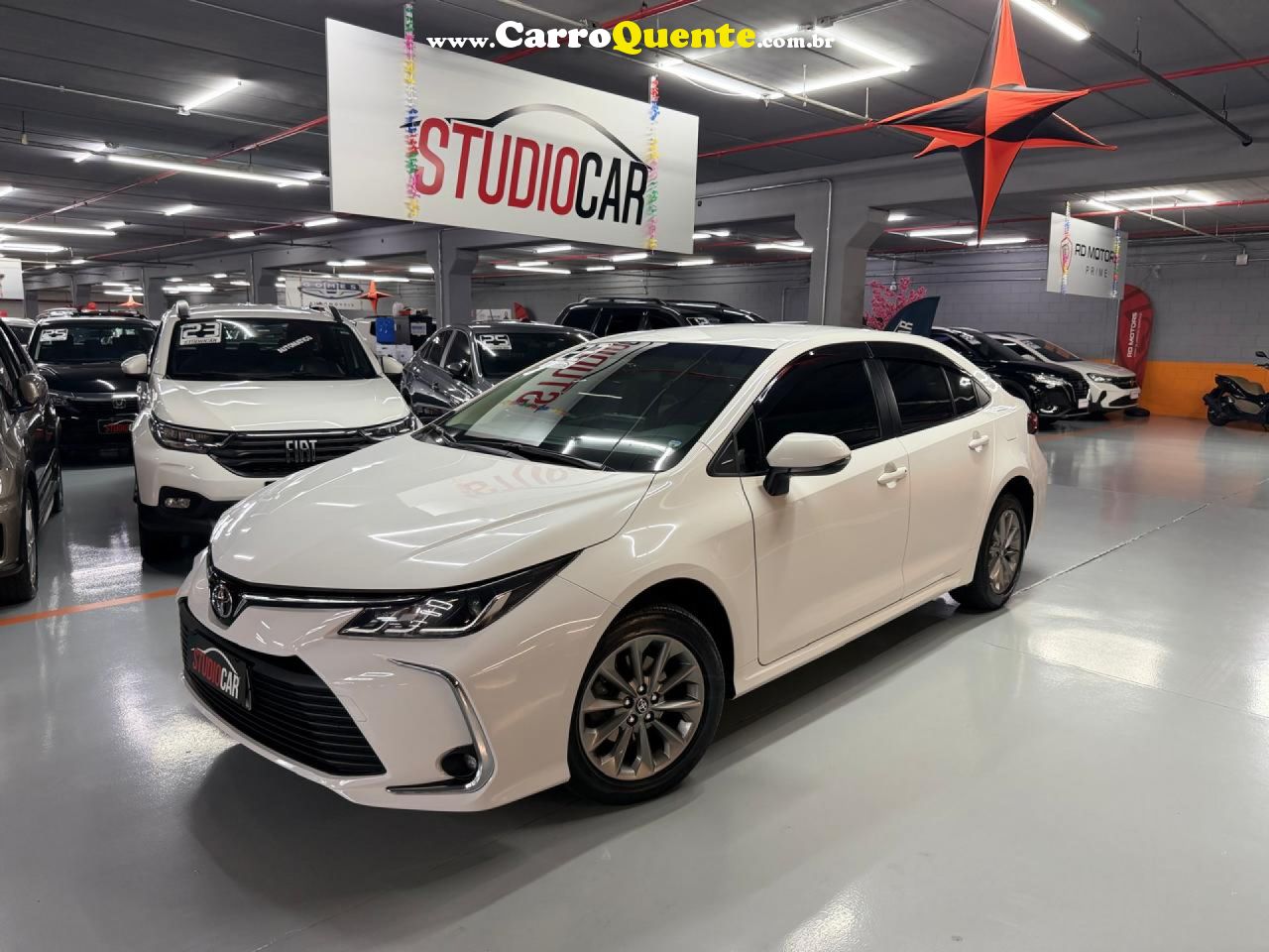 TOYOTA   COROLLA GLI 2.0 16V FLEX AUT.   BRANCO 2022 2.0 FLEX - Loja