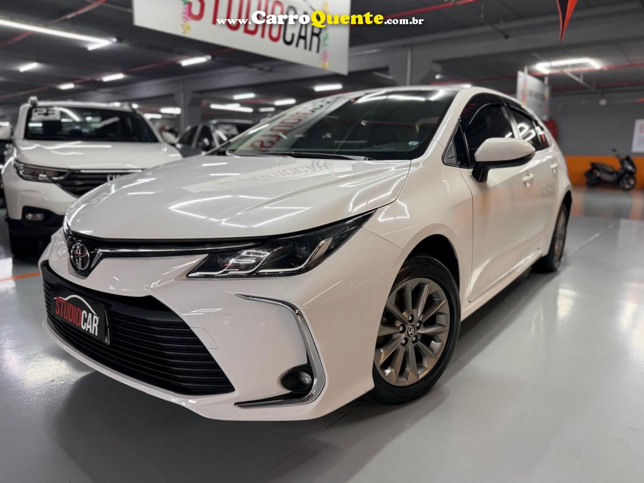 TOYOTA   COROLLA GLI 2.0 16V FLEX AUT.   BRANCO 2022 2.0 FLEX - Loja